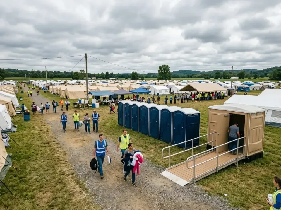 disaster-relief-camp-restrooms-010 — frequently asked questions, Dumpster & Portable Bathrooms Rental in La Presa, CA